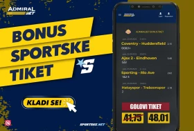 AdmiralBet i Sportske bonus tiket - Ponedeljak je dan za golove!